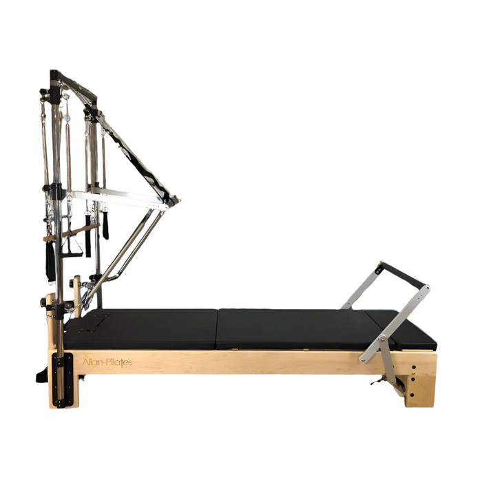 Align Pilates M8 Pro Maple Wood Reformer with Tower