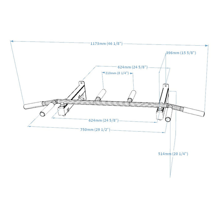 BenchK 723 Swedish Ladder w/ Bench - White