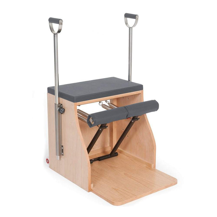 Elina Pilates Wood Combo Chair with Handles